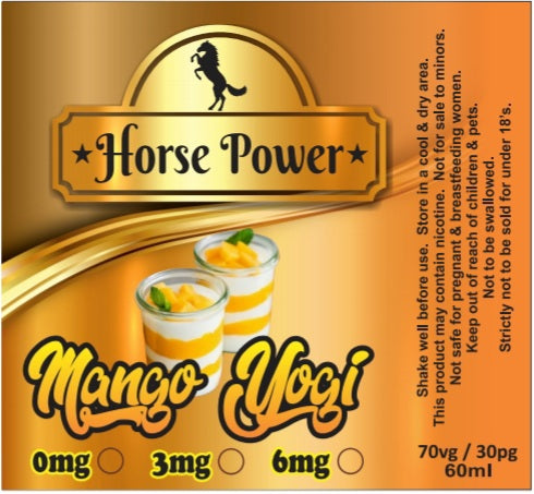 Mango Yogurt - Horse Power