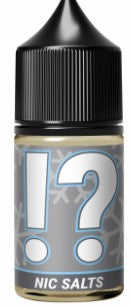 !? Exclamation + Question mark Blends 30ml Nic Salts