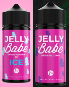 Hazeworks - Jelly Babe 100ml With Ice & Without Ice